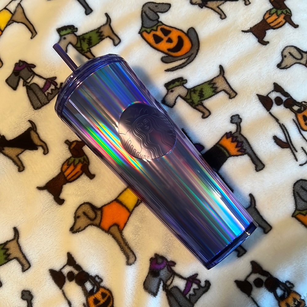 Starbucks Periwinkle Kaleidoscope Dome Tumbler
